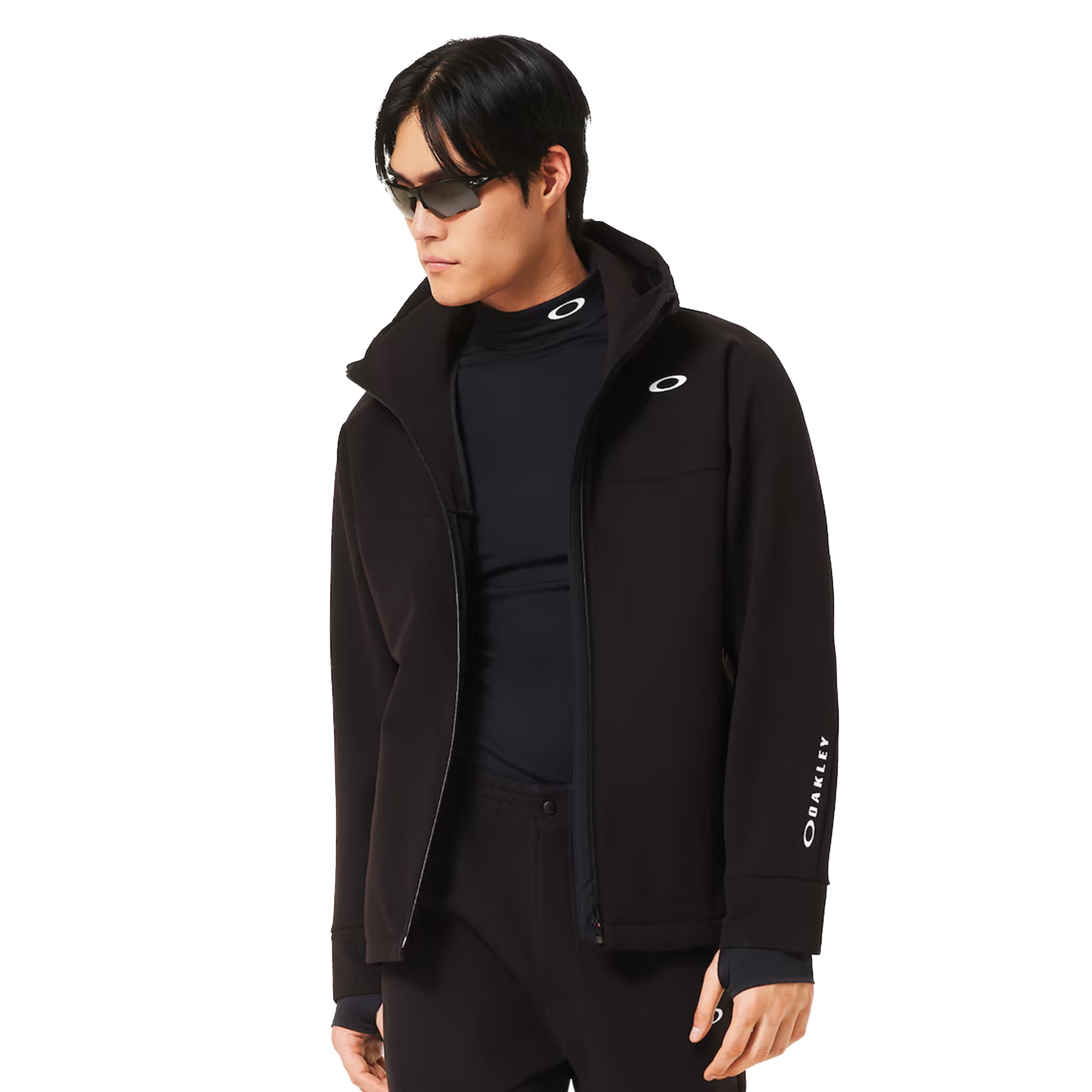 Oakley Matelasse Warm Shell Golf Jacket 1.0 - Blackout 02E - 408116-02E ...