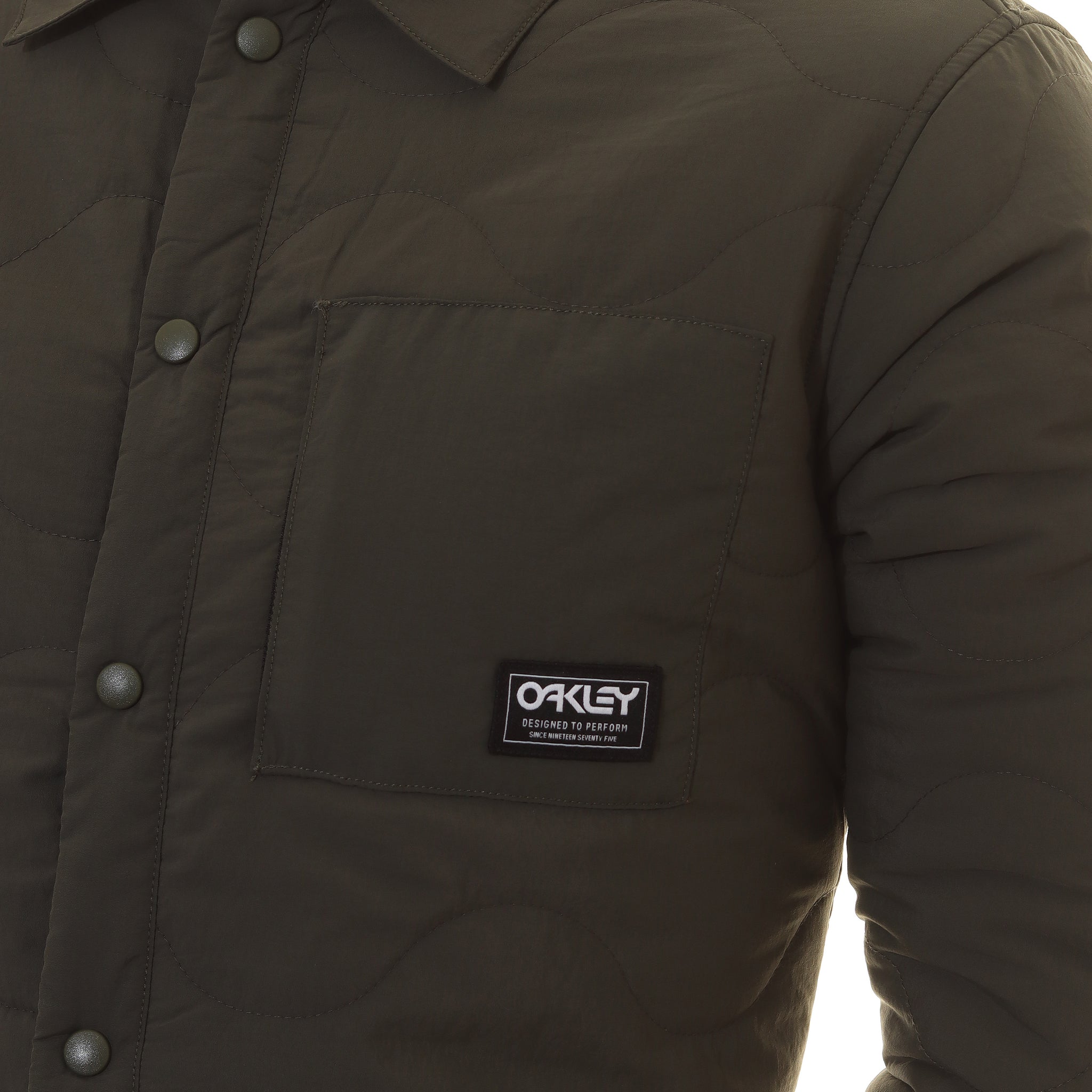 Oakley Quilted Sherpa Jacket 404870 New Dark Brush 86L | Function18