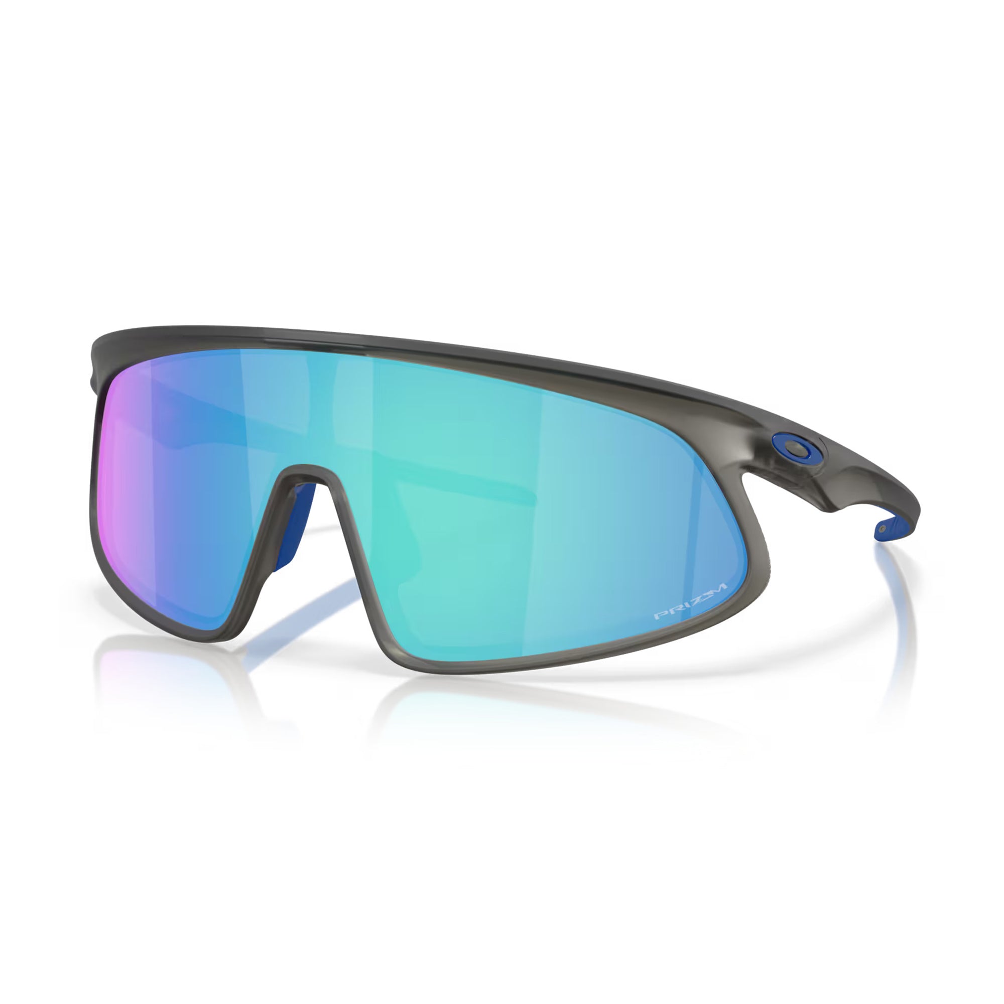 Oakley RSLV Sunglasses - Matte Grey Smoke/Prizm Sapphire - OO9484