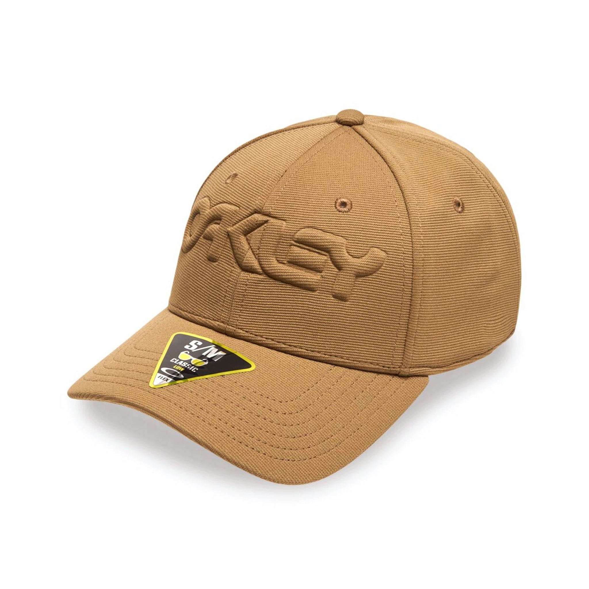 oakley-stretch-embossed-golf-cap-912208-coyote-86w