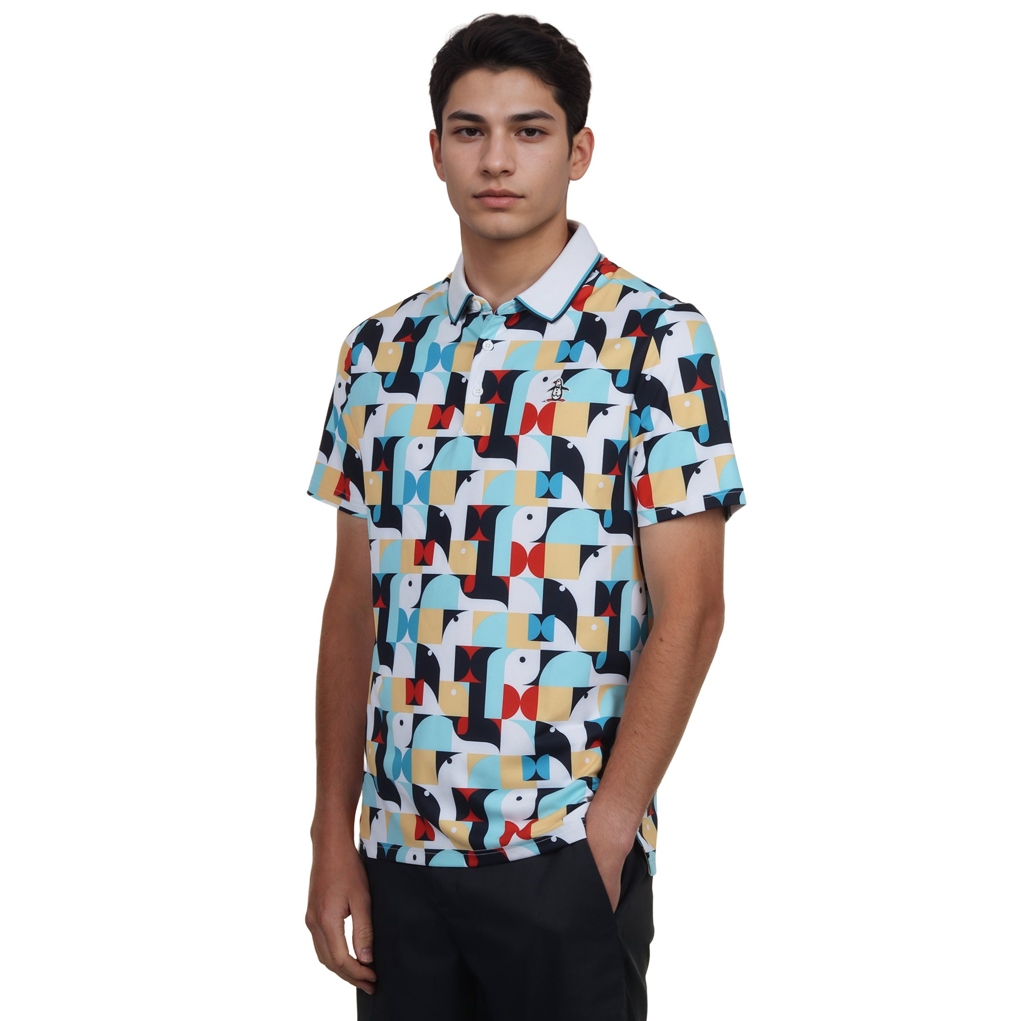 Original Penguin Golf 70th Anniversary Roadmap Polo Shirt