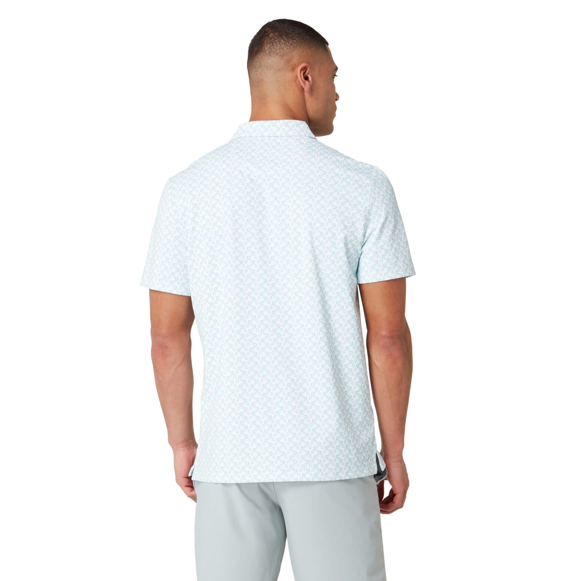 Original Penguin Golf Life Saver Polo Shirt Bright White 118