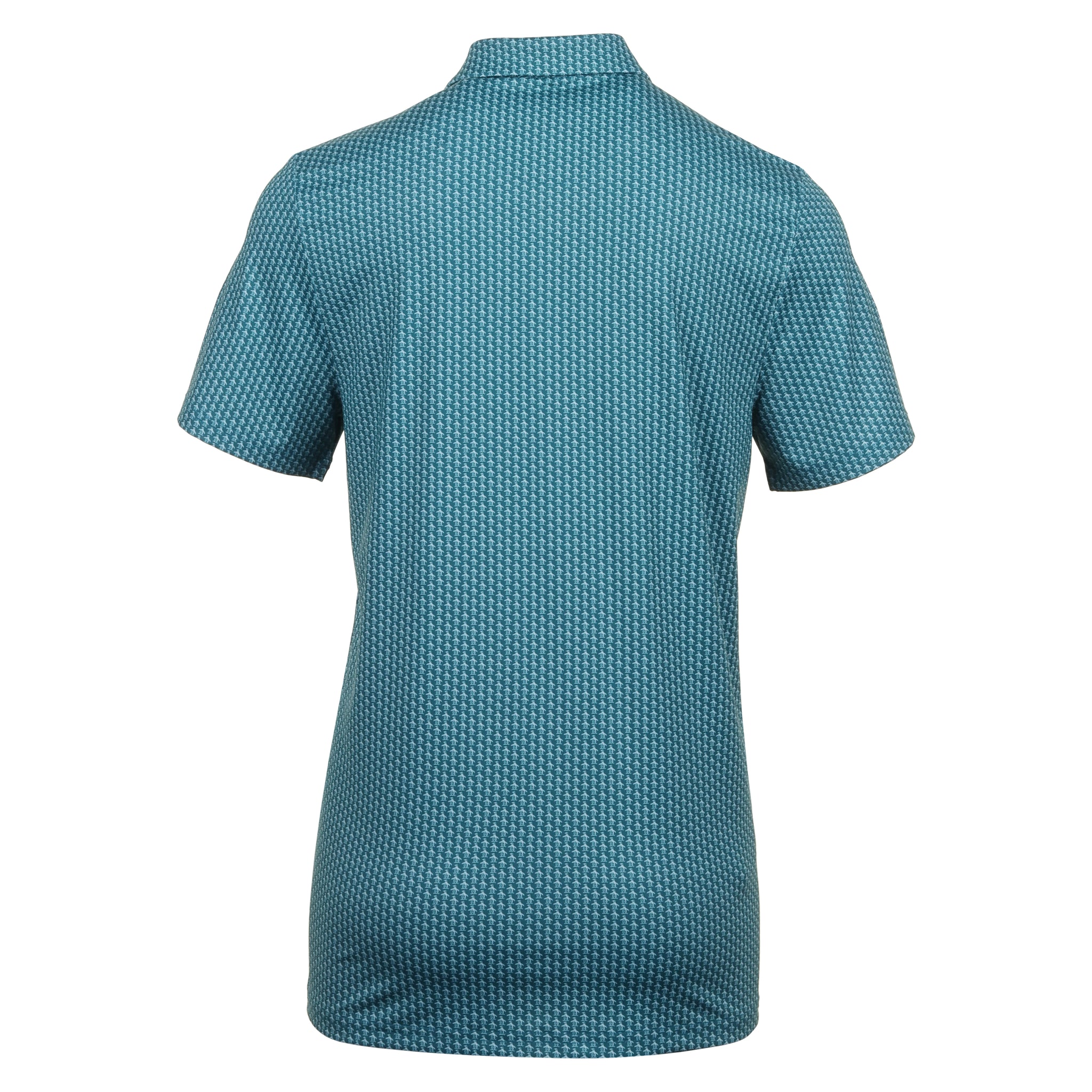 Original Penguin Golf Allover Pete Printed Polo Shirt Corsair 977
