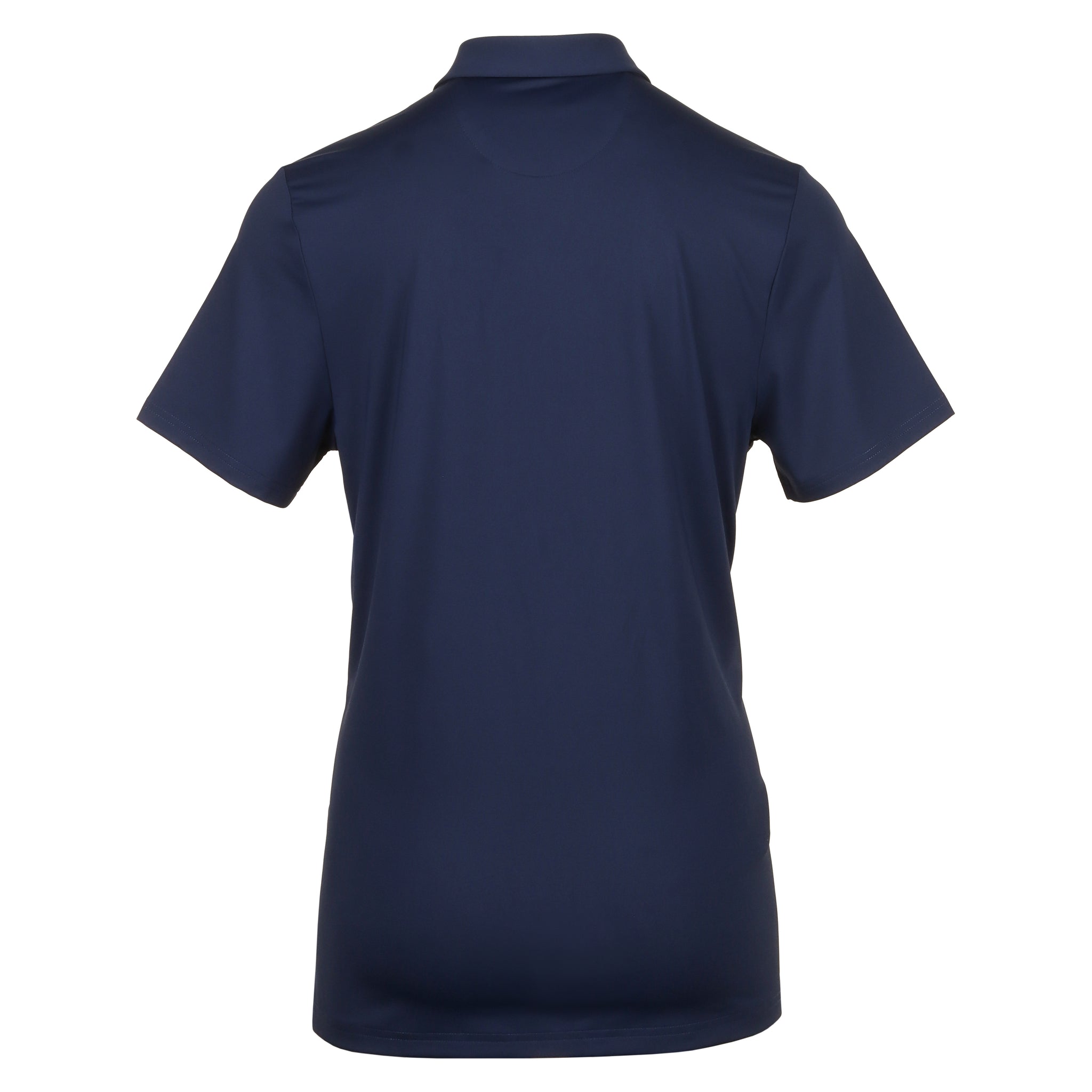 Original Penguin Golf Asymmetrical Pete Gingham Polo Shirt Black Iris 417