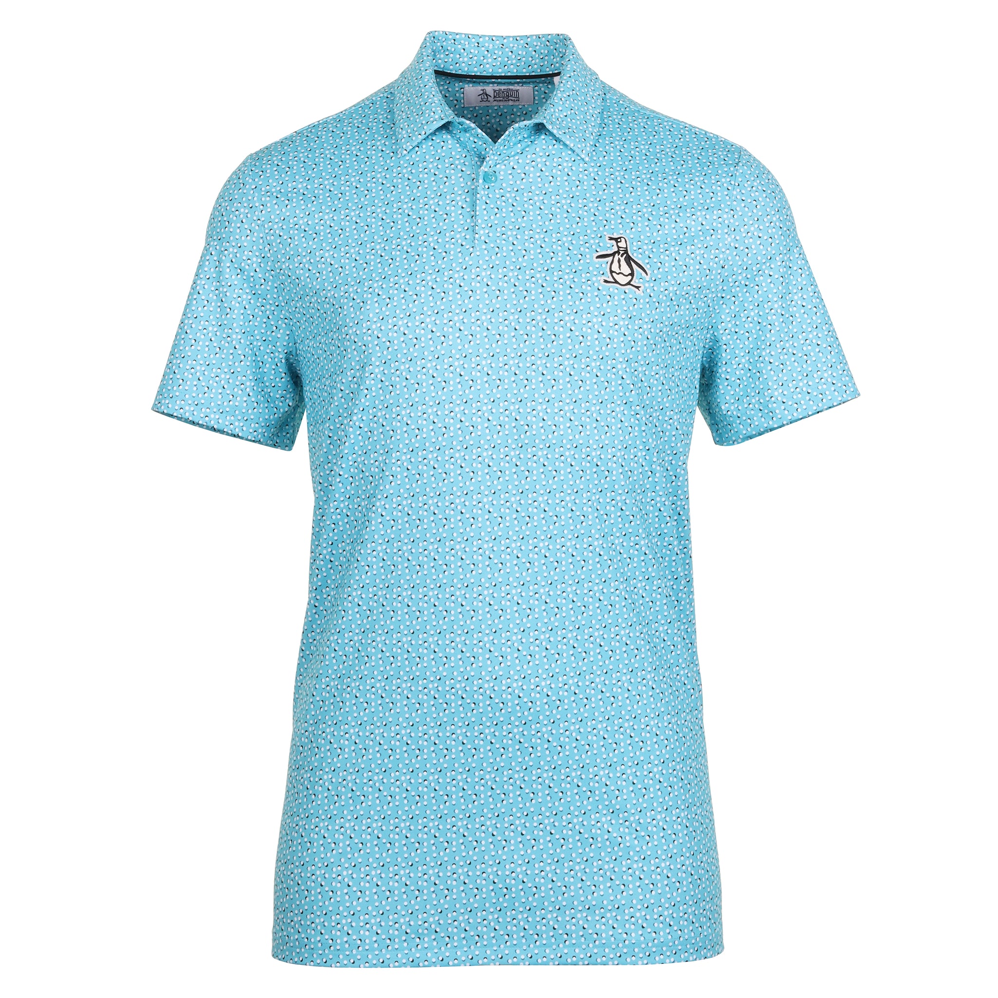 Original Penguin Golf All Over Ball Print Polo Shirt