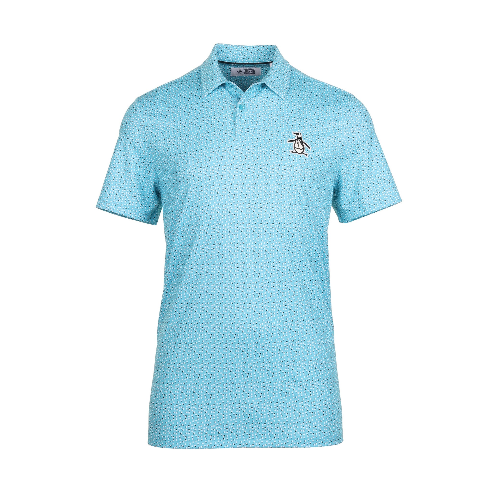 Original Penguin Golf All Over Ball Print Polo Shirt