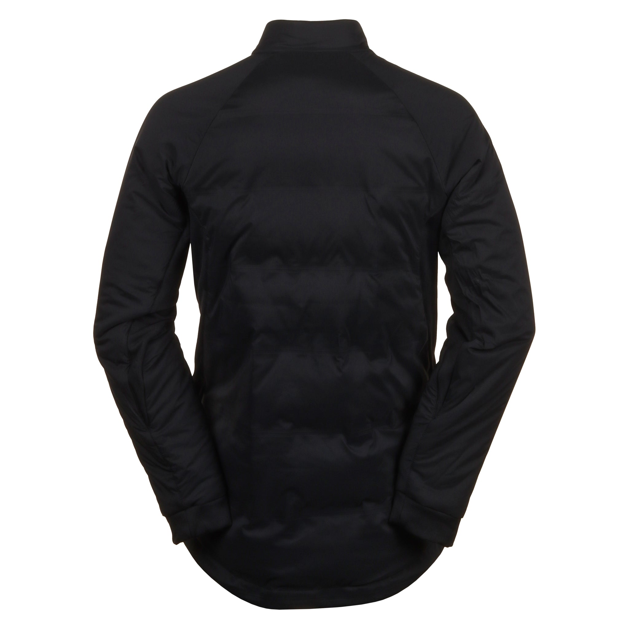 Original Penguin Golf Insulated Mixed Media Full Zip Jacket Caviar 001