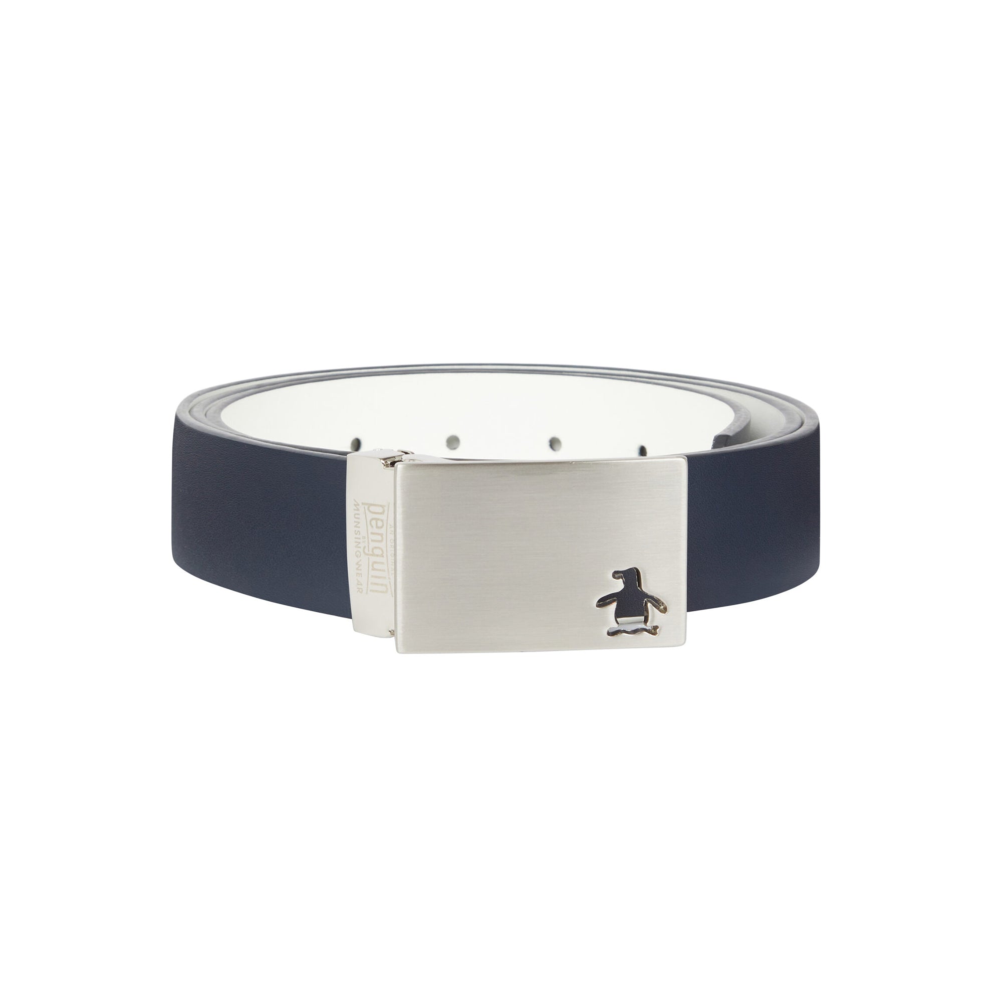 Original Penguin Golf Core Reversible Belt Black Iris/White 417