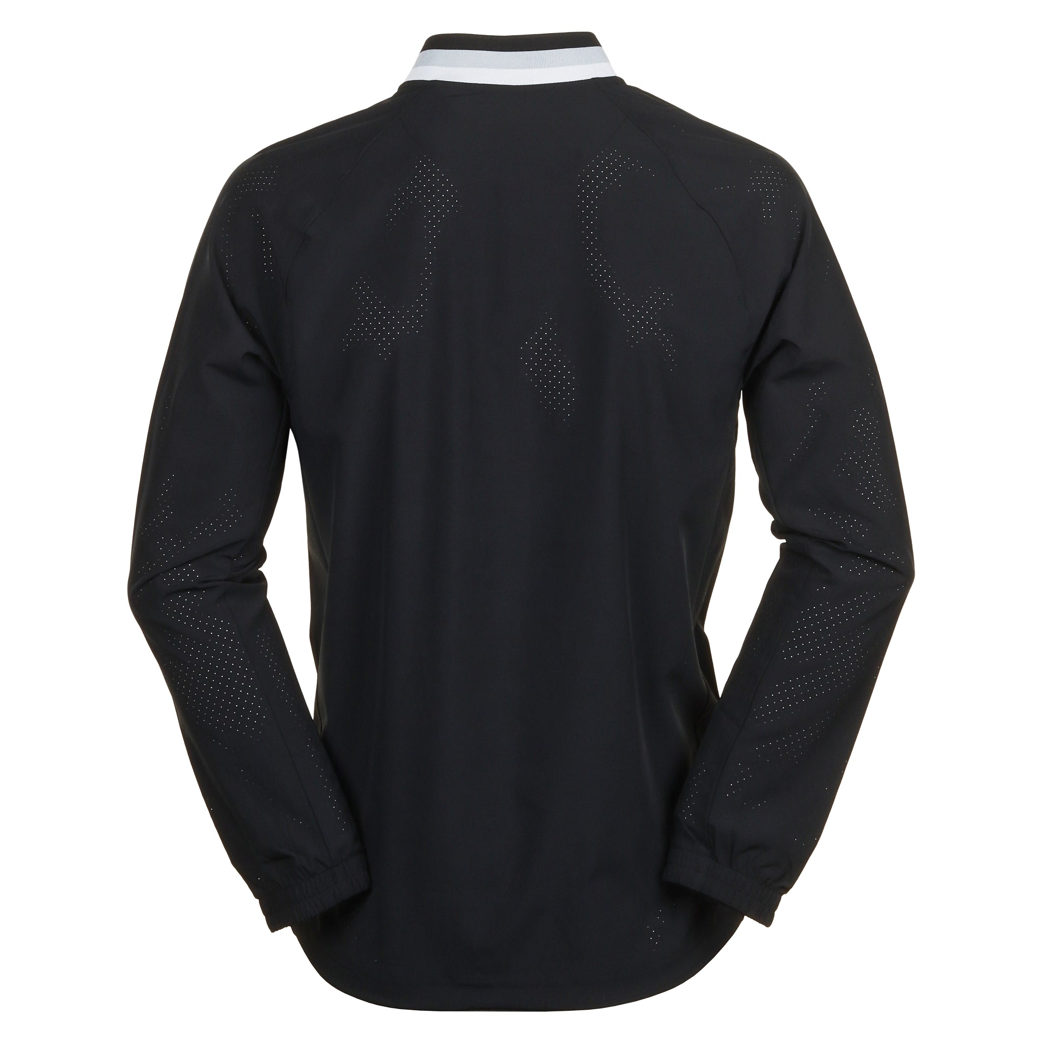 Original Penguin Golf Heritage 1/4 Wind Jacket Caviar 001