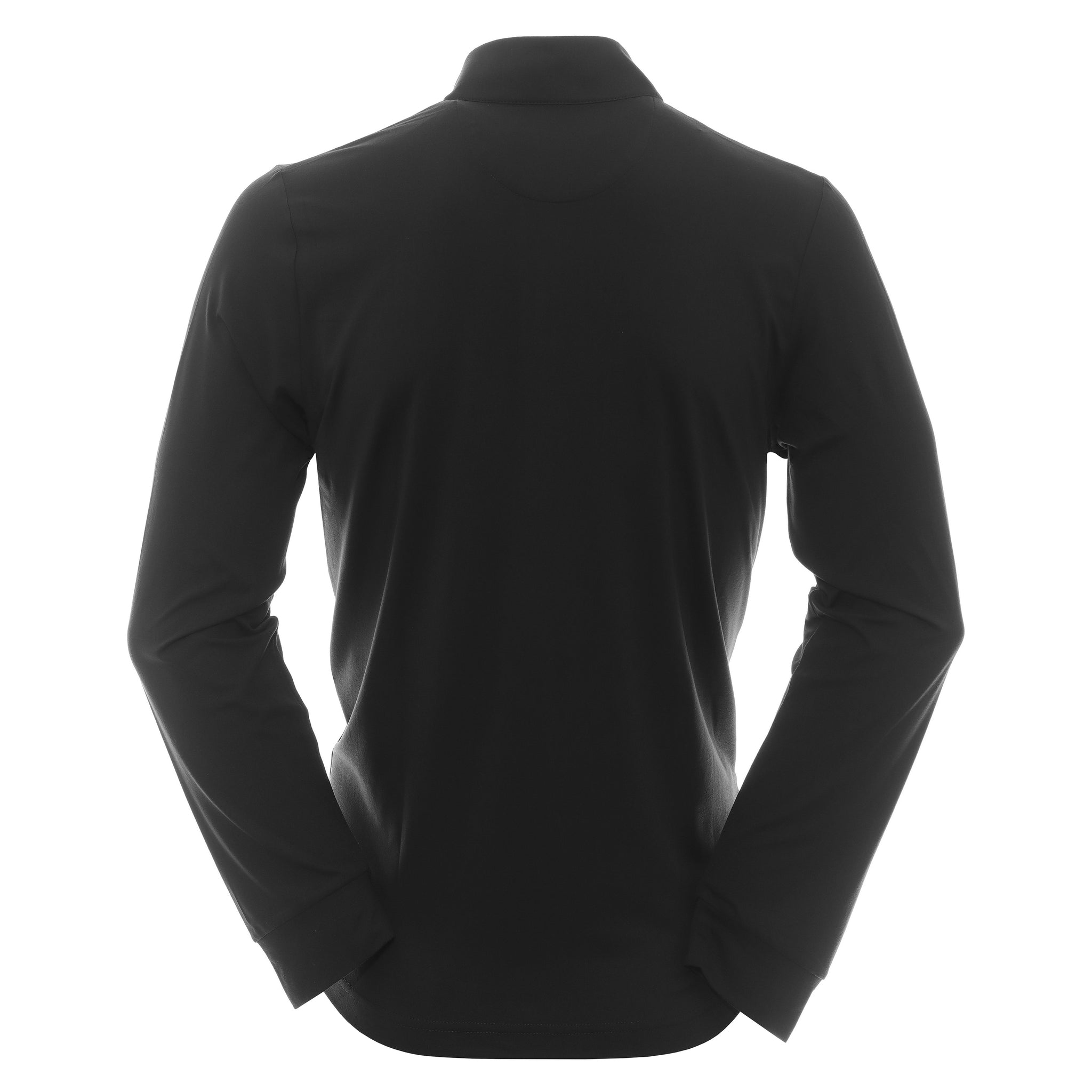 Original Penguin Golf Heritage Block 1/4 Zip Caviar 001