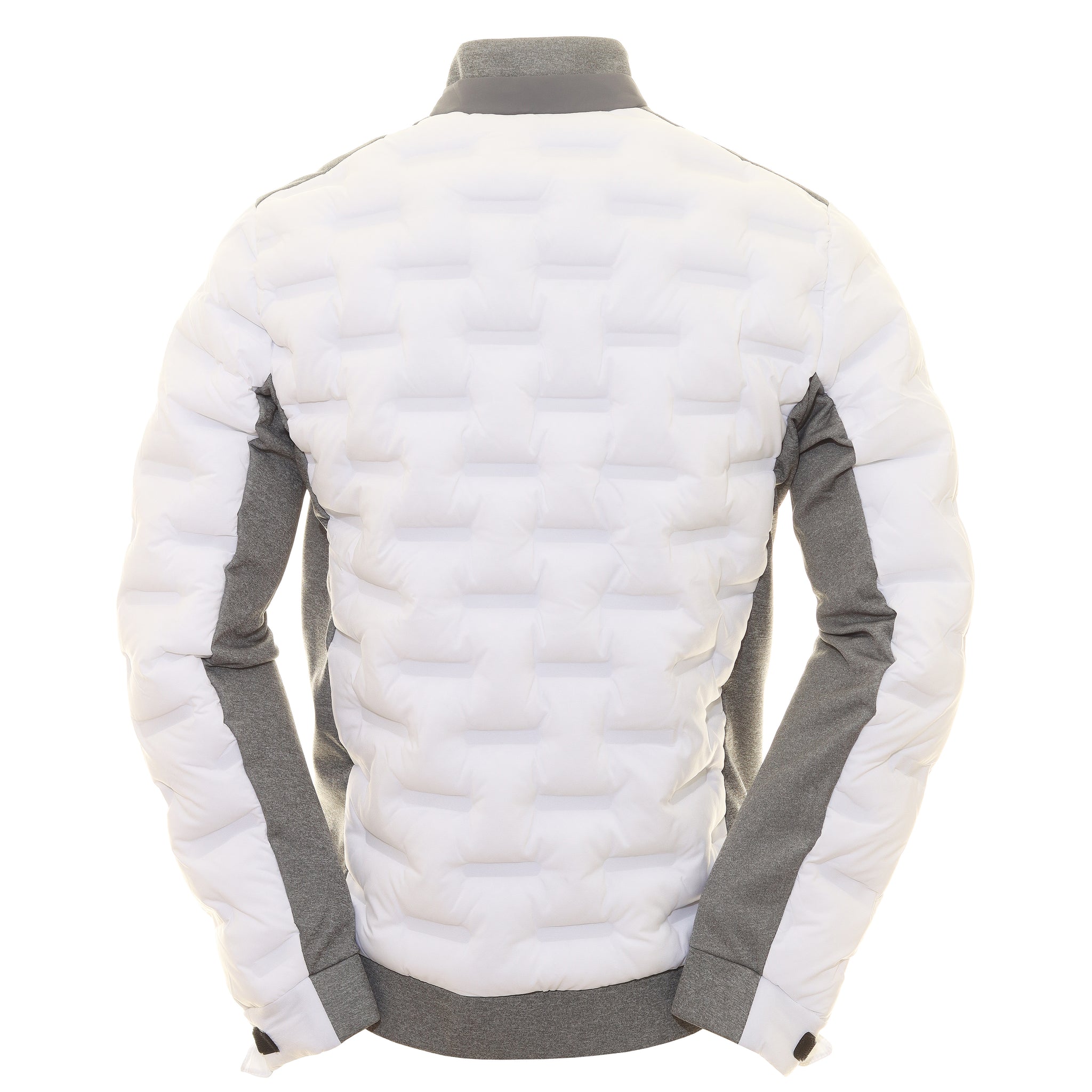 Original Penguin Golf Insulated Mixed Media 80's Jacket Quiet Shade Heather 086