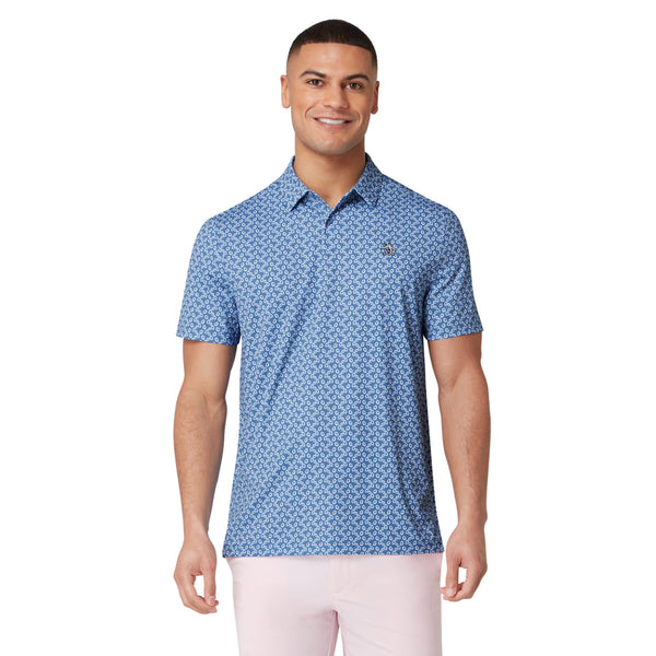 Original Penguin Golf Life Saver Polo Shirt - Quiet Harbour 453