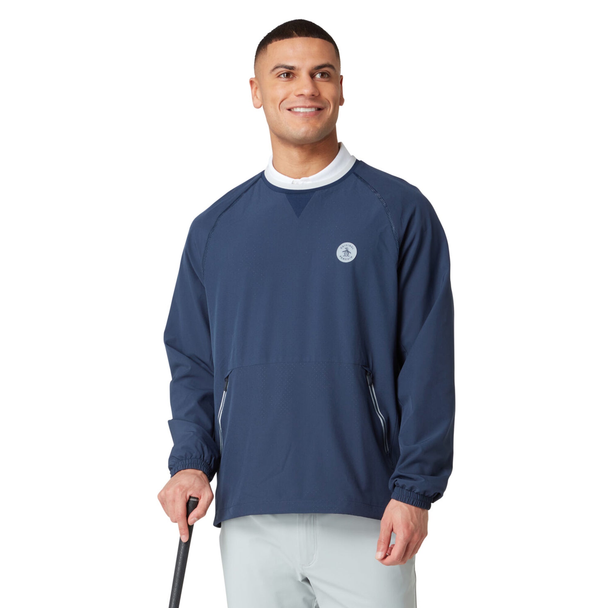 Original Penguin Golf Lightweight Crew Neck Pullover