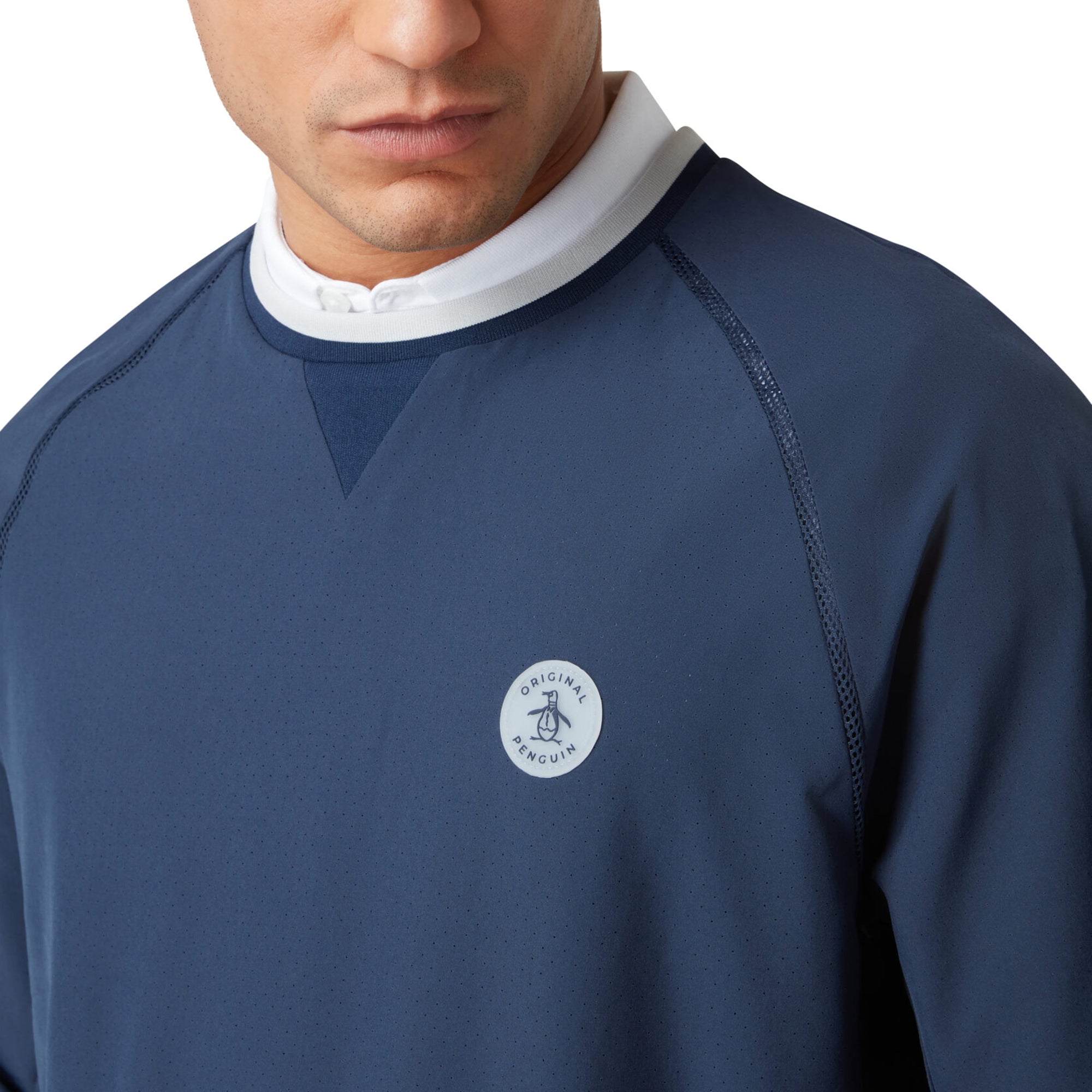 Original Penguin Golf Lightweight Crew Neck Pullover