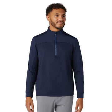 Original Penguin Golf Mixed Media 1/4 Zip Pullover