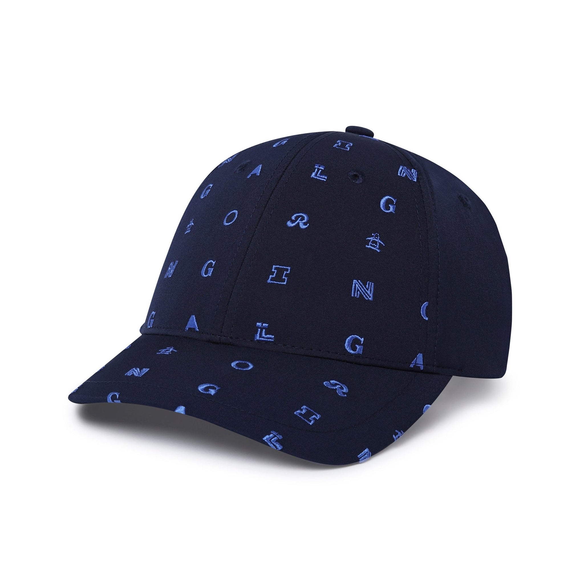 Original Penguin Golf Original Letter Embroidered Cap Black Iris 417