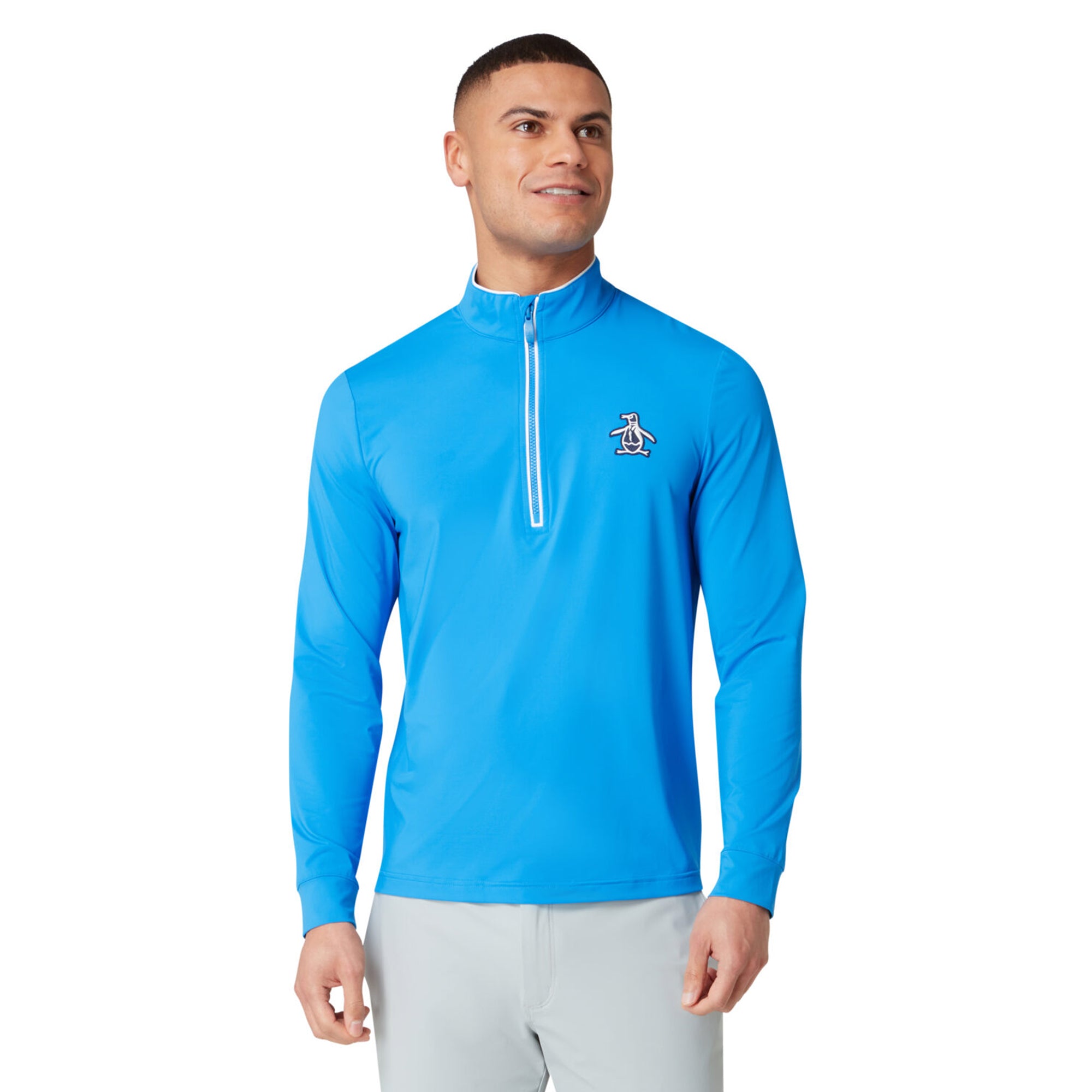 Original Penguin Golf Performance Earl 1/4 Zip - French Blue