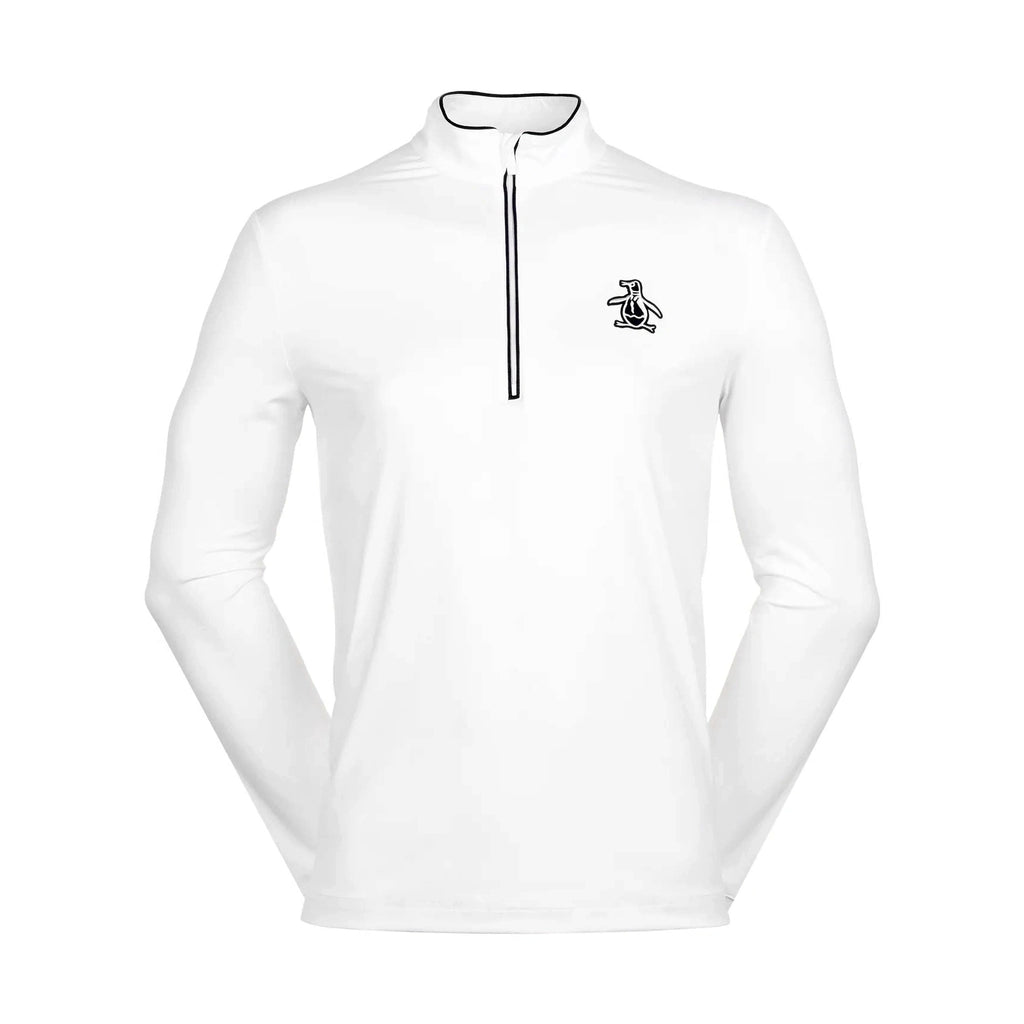 【HI FI FNK】Puckering String Shirt Original Penguin Golf Performance Earl 1/4 Zip - Bright