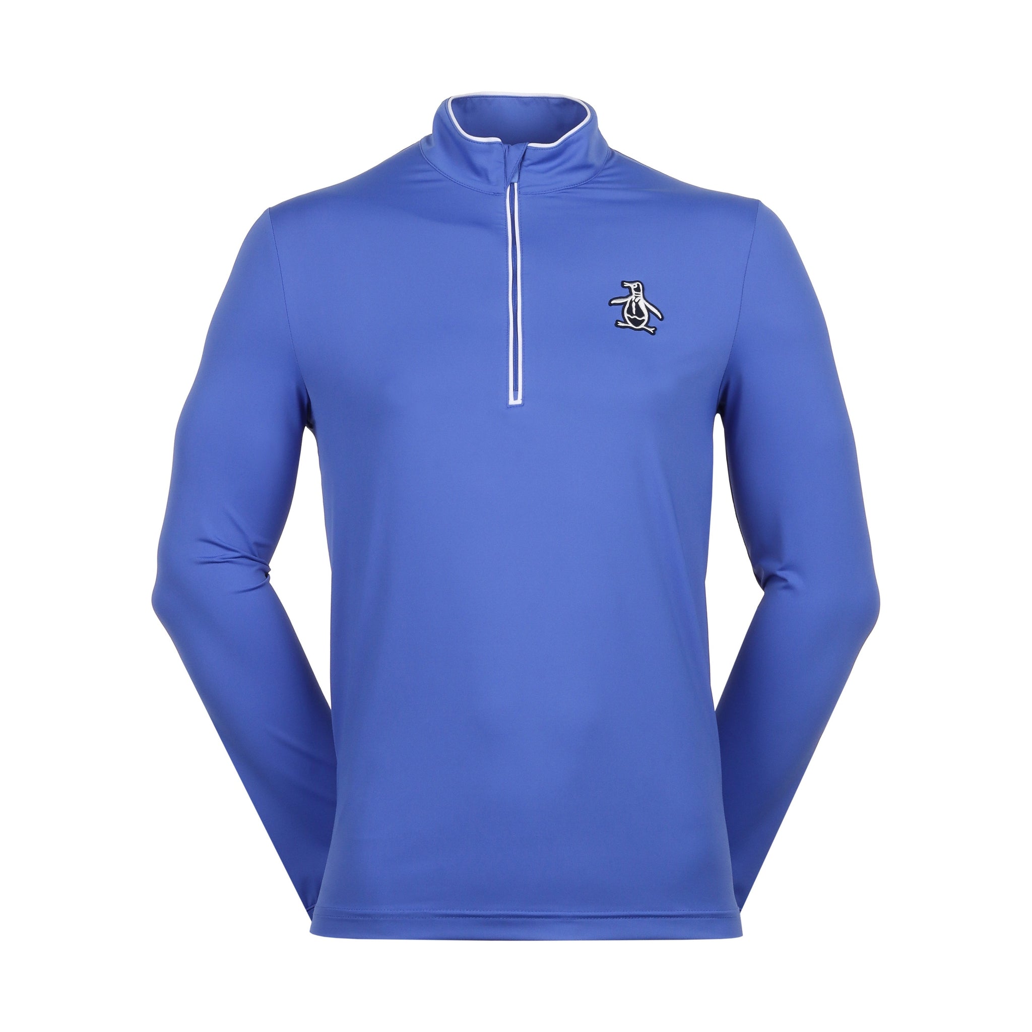 Original Penguin Golf Performance Earl 1/4 Zip Amparo Blue 976