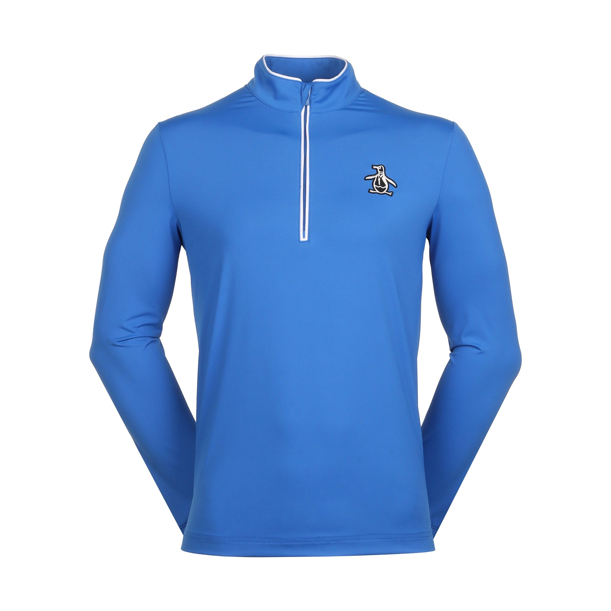 Original Penguin Golf Performance Earl 1/4 Zip Nebulas Blue 992