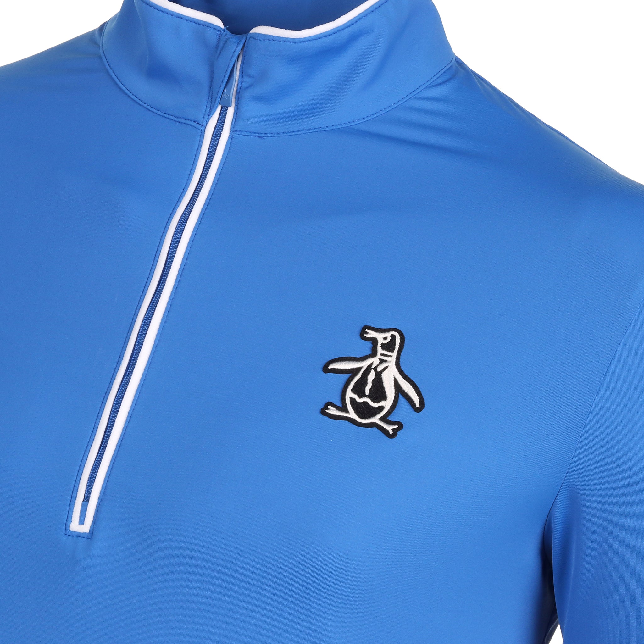 Original Penguin Golf Performance Earl 1/4 Zip Nebulas Blue 992