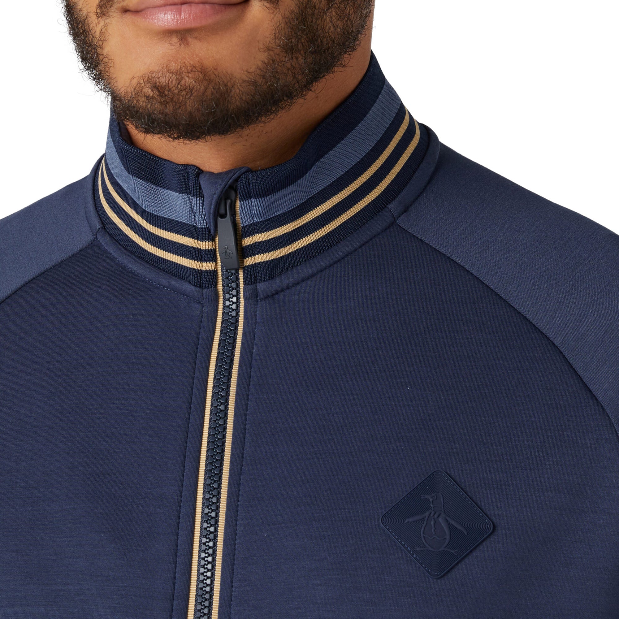 Original Penguin Golf Pete's Heritage Knit Track Jacket