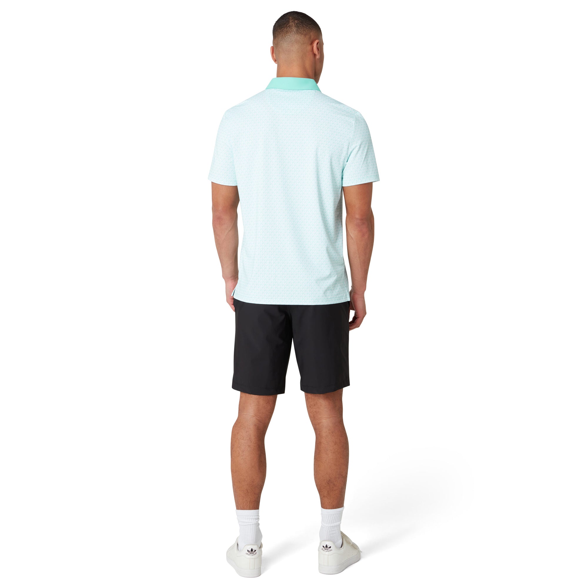 Original Penguin Golf Pete's Tee Time Polo Shirt Pool Blue 445