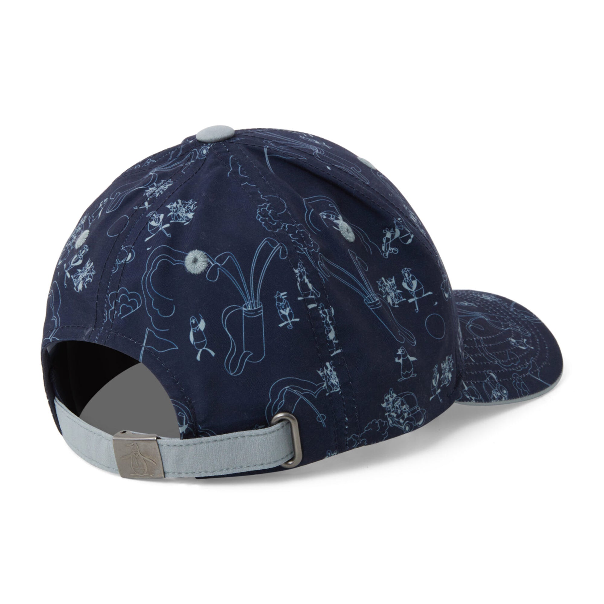 Original Penguin Golf Season Of Love Pete Print Cap Black Iris 417