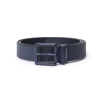Original Penguin Golf Tonal Textured Belt Black Iris 417