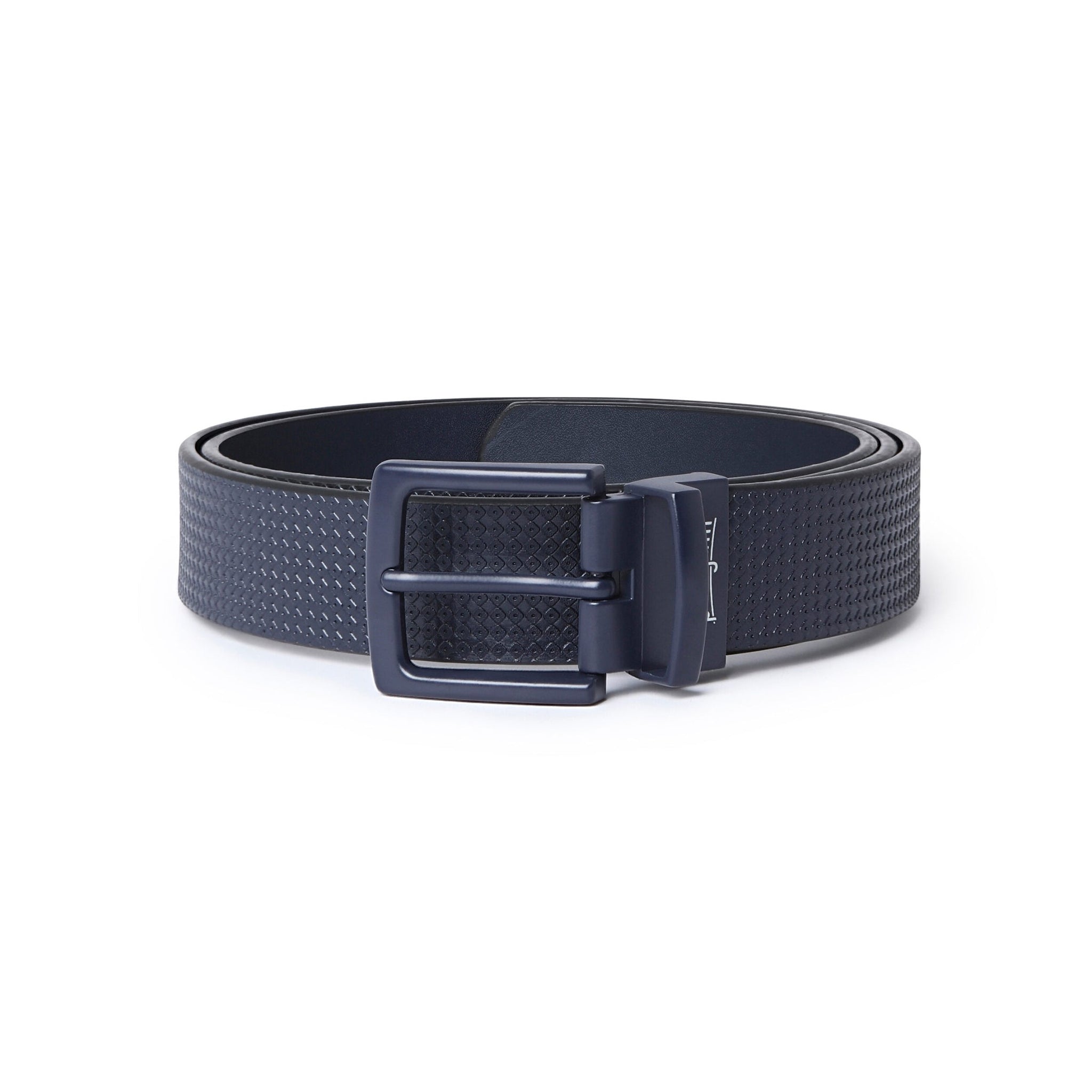 Original Penguin Golf Tonal Textured Belt Black Iris 417