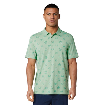 Original Penguin Golf Victory Crest Jacquard Polo Shirt
