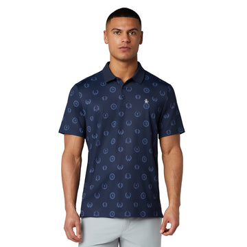 Original Penguin Golf Victory Crest Jacquard Polo Shirt