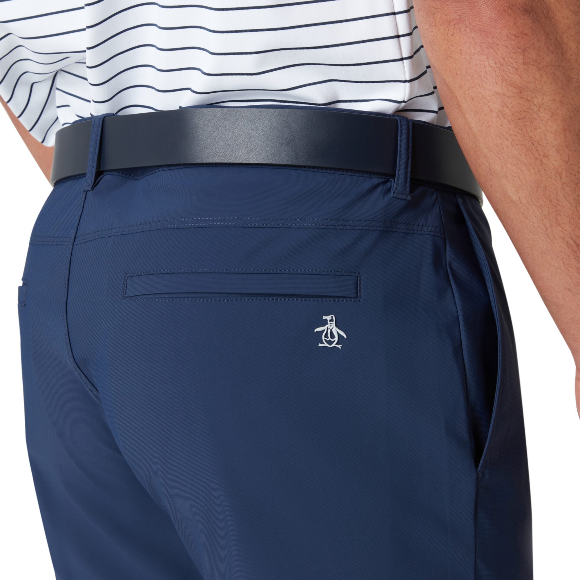 Original Penguin Golf Players Trousers Black Iris 417