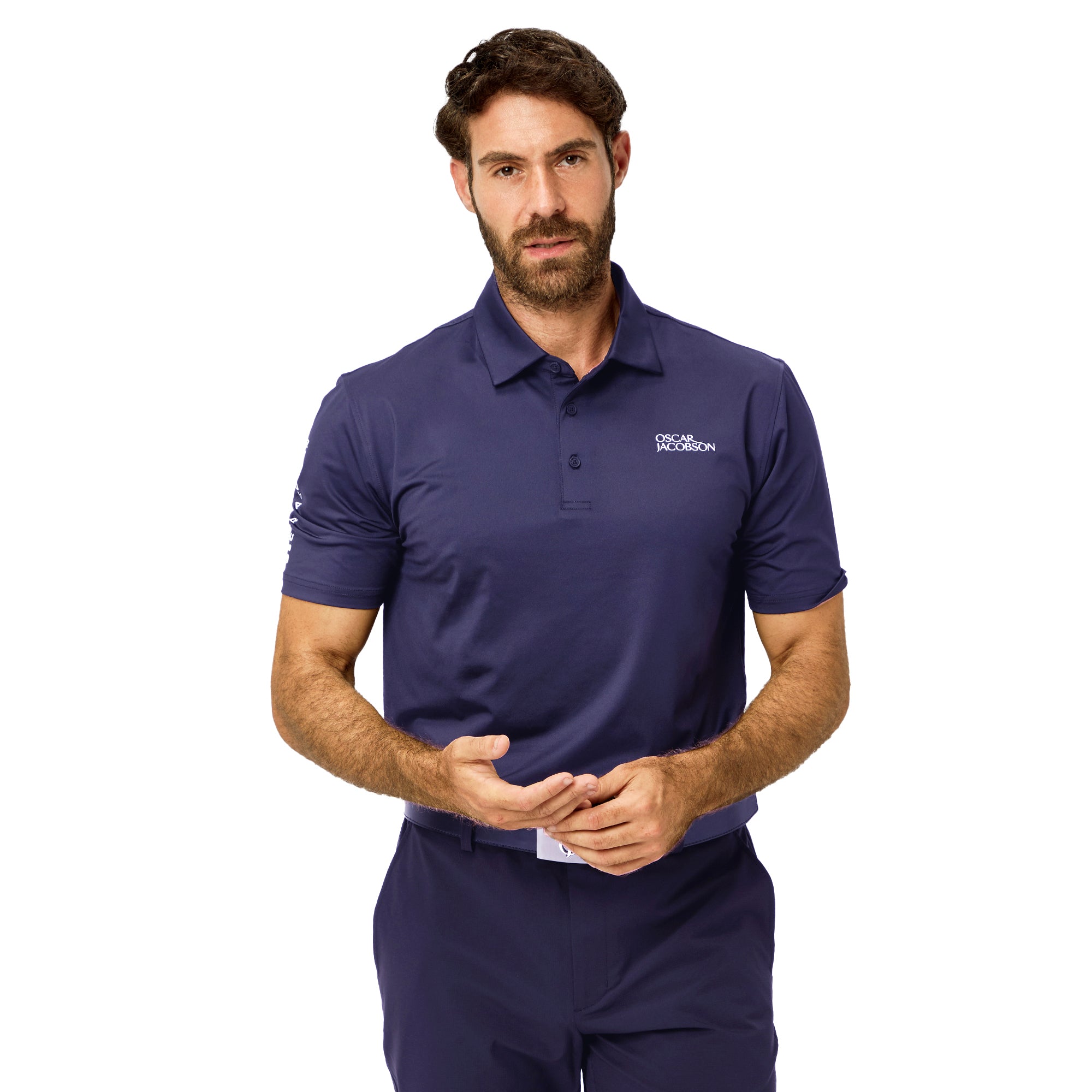 Oscar Jacobson Bullock Tour Shirt - White - OJTS0234-White