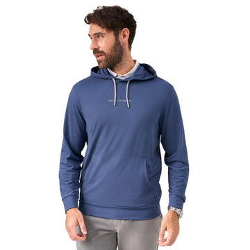 Oscar Jacobson Denbigh Hooded Golf Pullover