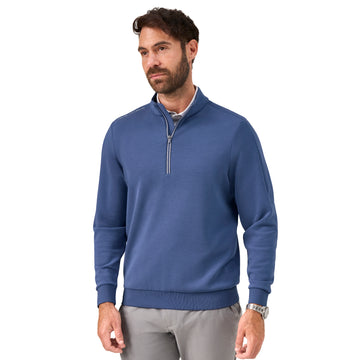 Oscar Jacobson Drew 1/4 Zip Golf Pullover