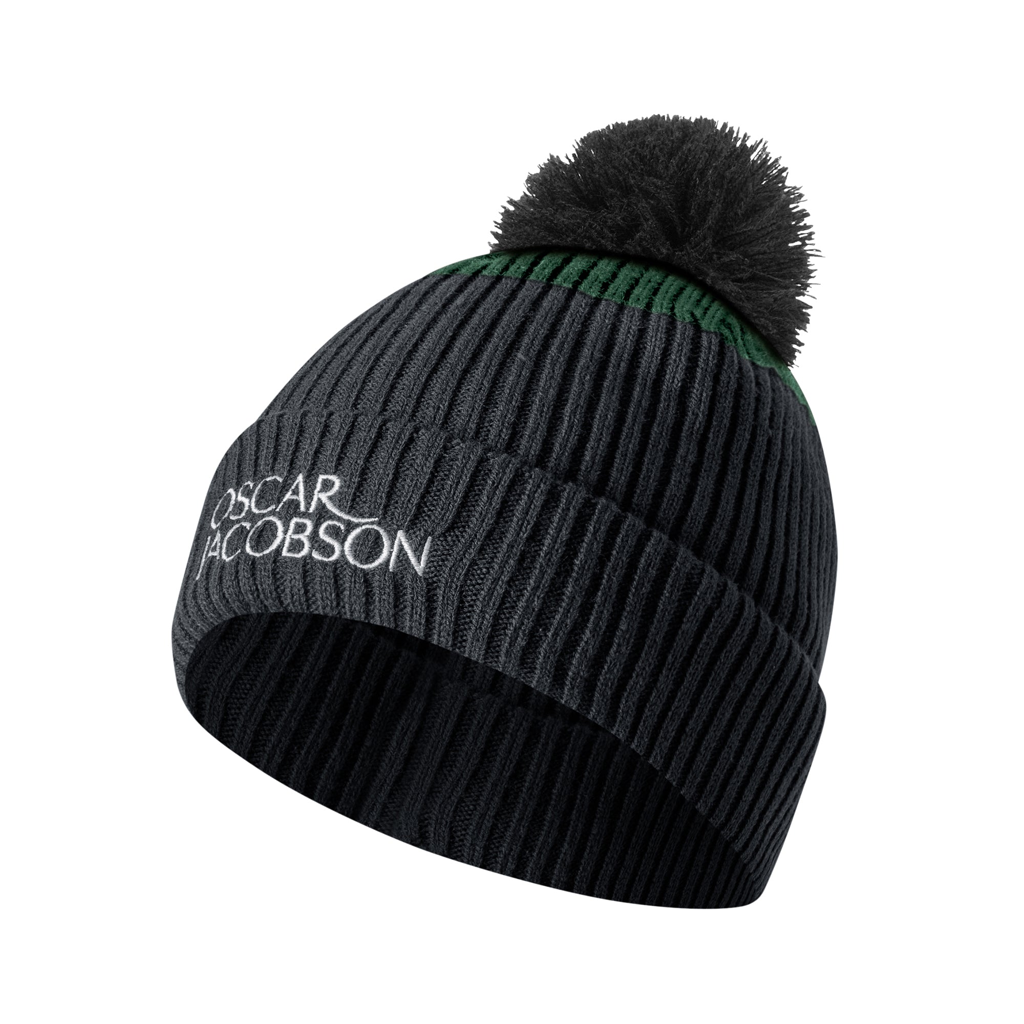 Oscar Jacobson Haven Golf Hat - Black/Pineneedle - OJHAT0311