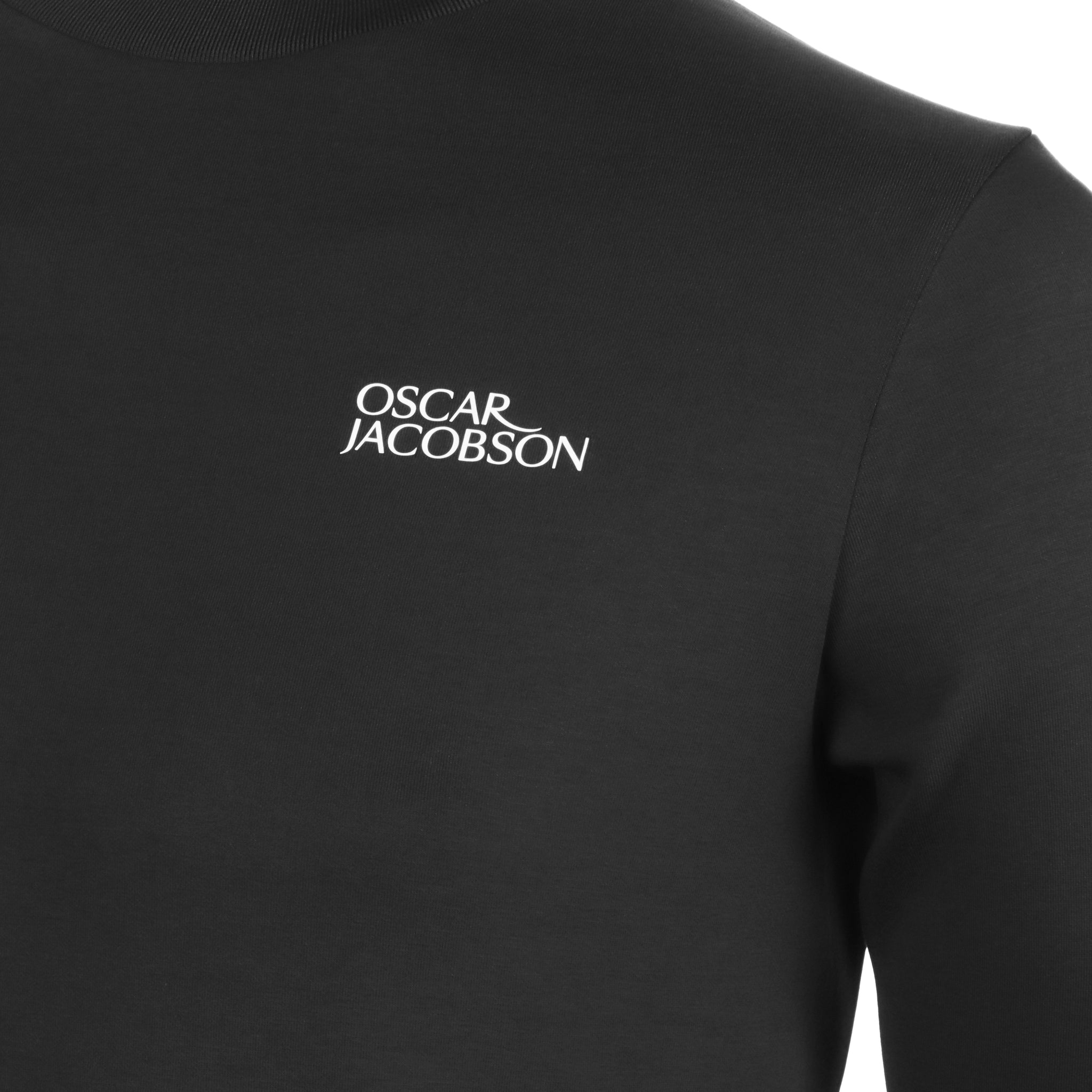 Oscar Jacobson Johnstone Tour Crew Neck Black 