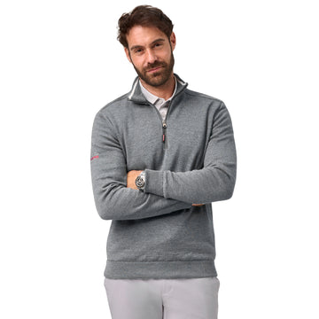 Oscar Jacobson Rumsey Lined Golf Sweater