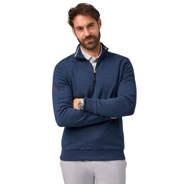 Oscar Jacobson Rumsey Lined Golf Sweater