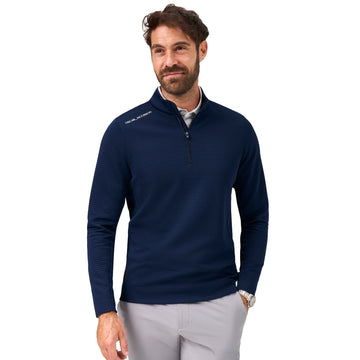 Oscar Jacobson Waite 1/4 Zip Golf Pullover