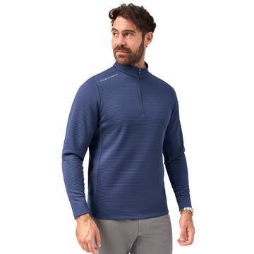 Oscar Jacobson Waite 1/4 Zip Golf Pullover