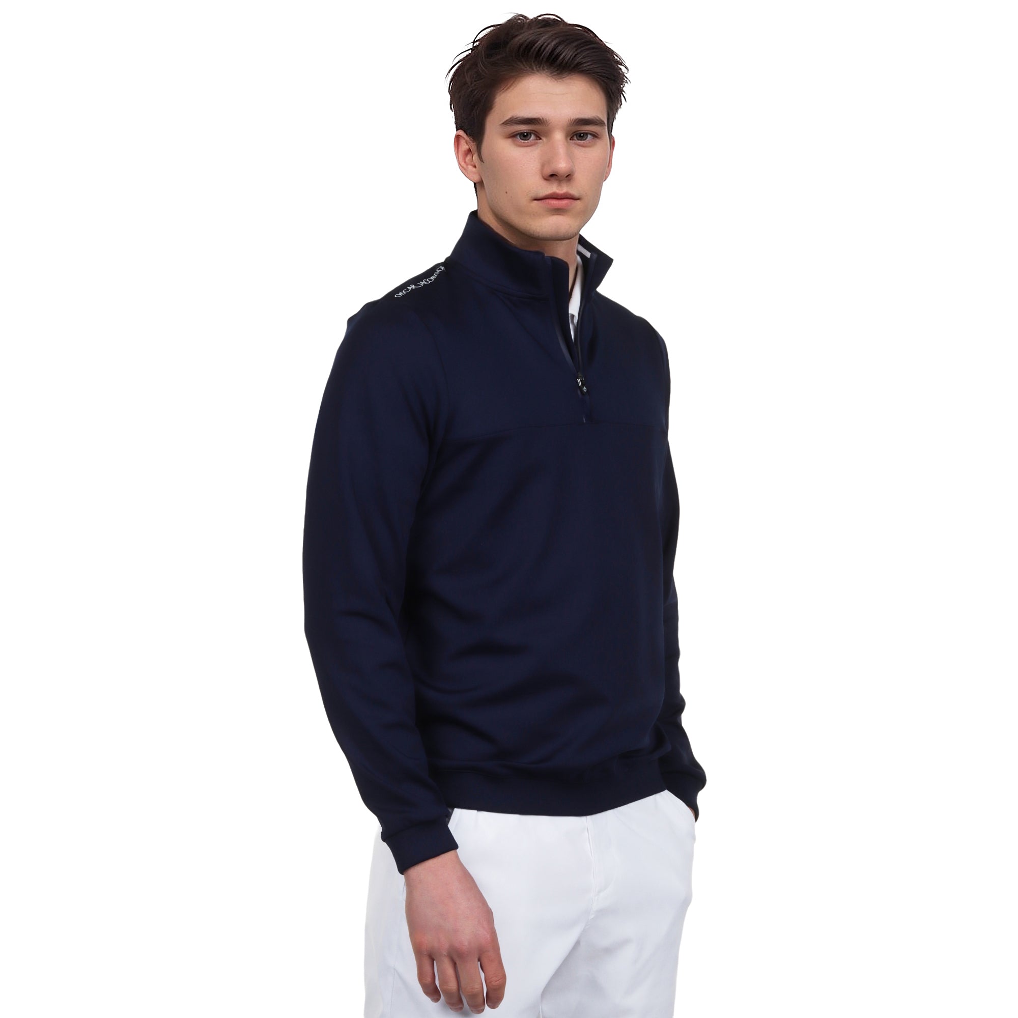 Oscar Jacobson Westland 1/4 Zip Pullover
