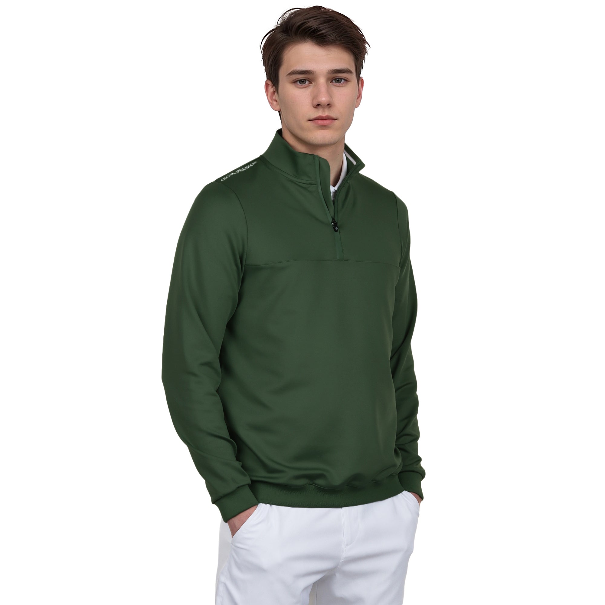 Oscar Jacobson Westland 1/4 Zip Pullover