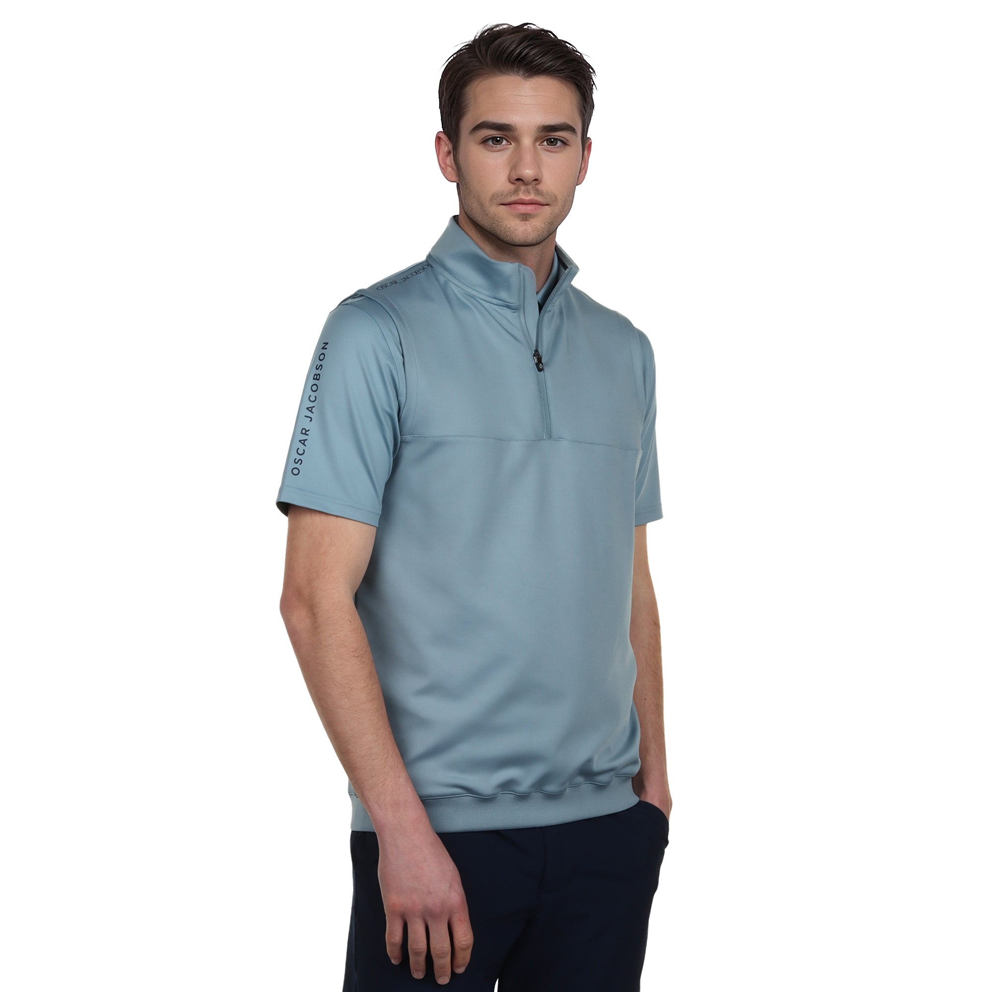 Oscar Jacobson Westland Sleeveless Pullover