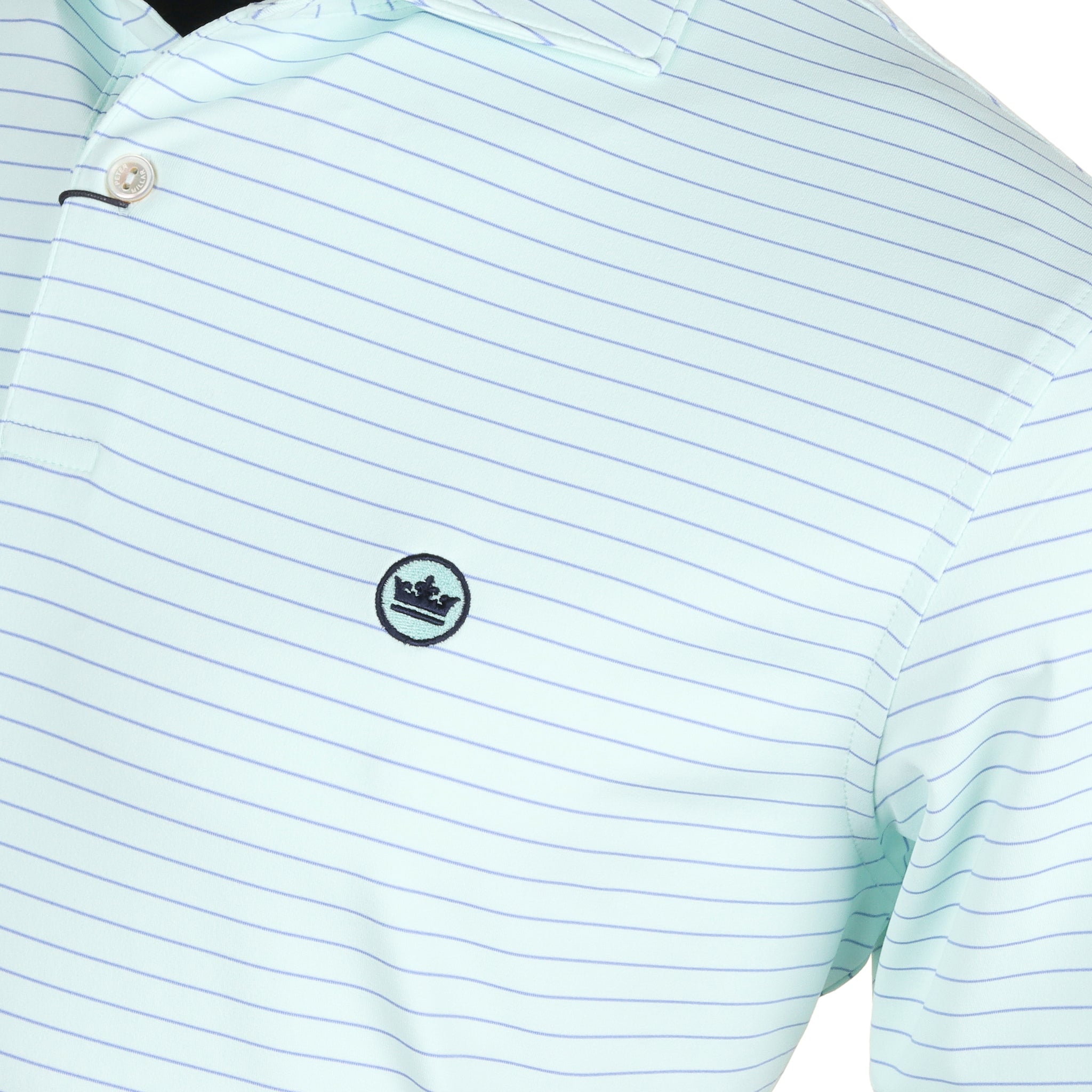 Peter Millar Duet Performance Jersey Shirt Capri Breeze