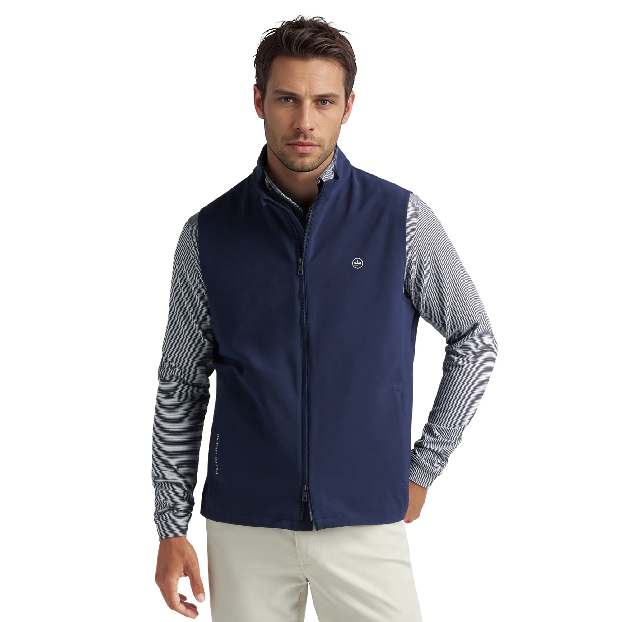 Peter Millar Dunes Vest Navy