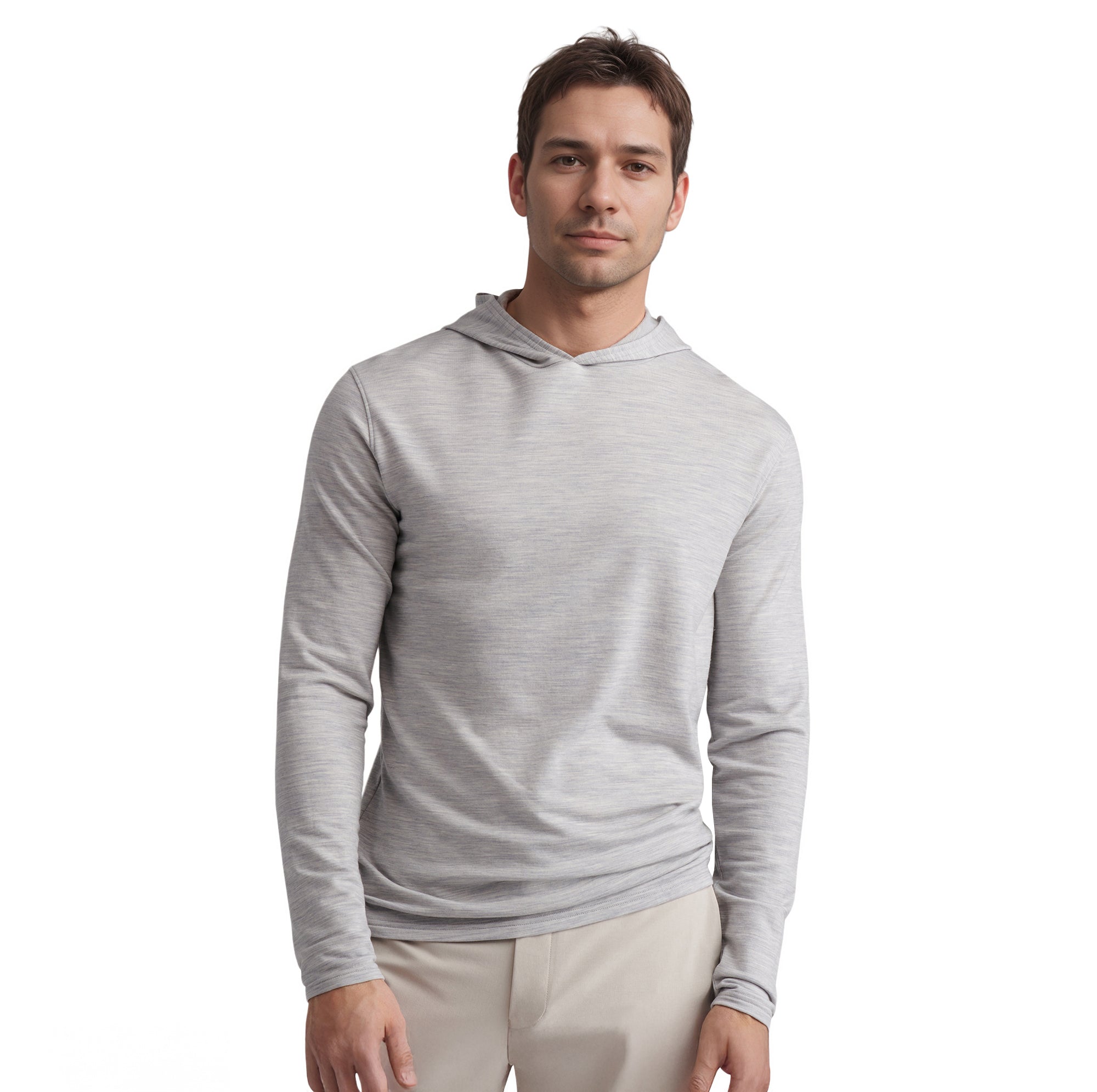 Peter Millar Excursionist Flex Heathered Hoodie