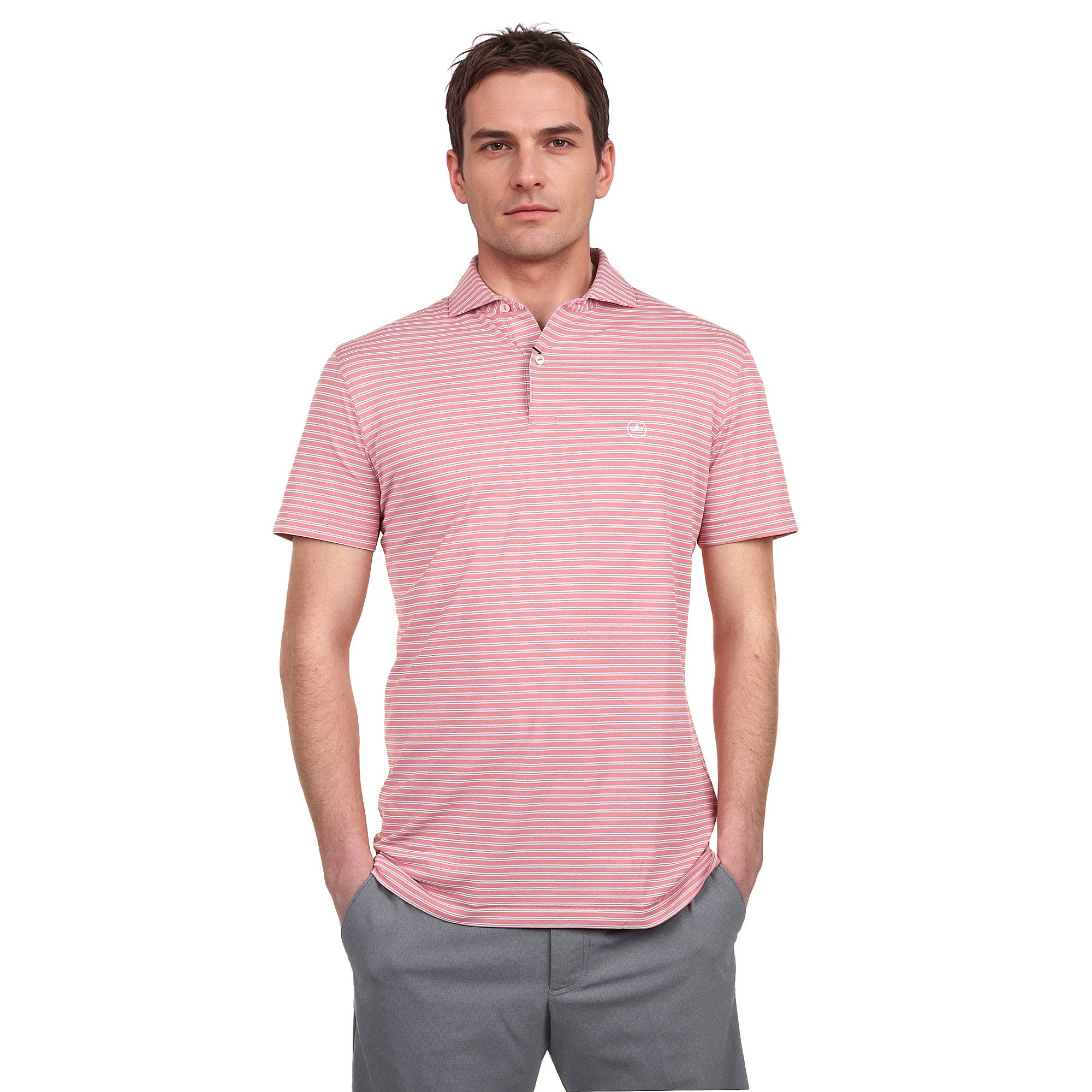 その他 Mr.Per Man Peter Millar Mezzo Performance Mesh Shirt - Ocean Blue