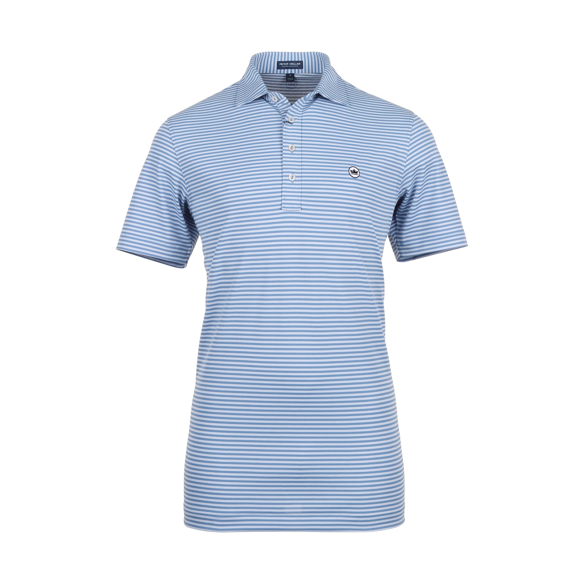 Peter Millar Mood Performance Mesh Shirt Brook Blue 